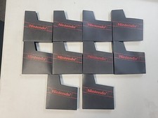 X 10 OEM Nintendo NES Logotipo Capas de Poeira Capas de Jogo Capas Oficial Autêntico OG comprar usado  Enviando para Brazil