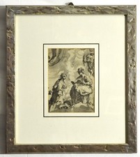 Antica incisione bulino usato  Salerno