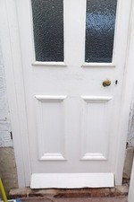 wooden back door for sale  HAVANT