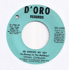 NORTHERN --  VIVIAN COPELAND  --  HE KNOWS MY KEY ( IS ALWAYS IN THE MAILBOX ), usado comprar usado  Enviando para Brazil