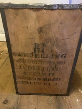 Vintage wooden tea for sale  LONDON