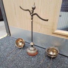 Brass wood weighing for sale  STALYBRIDGE