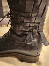 Biker boots dunkelblau gebraucht kaufen  Schönwalde
