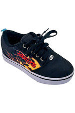 Tênis Heelys Kid's Boy Pro 20 estampas Black Flames, usado comprar usado  Enviando para Brazil