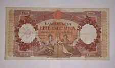 Banconota italiana 10000 usato  Italia