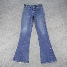 Usado, Vintage Levis Jeans Masculino 30x36 Azul 646 Flare Bell Bottom Laranja Aba Torcida Anos 70 comprar usado  Enviando para Brazil