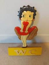 Targa legno betty usato  Spedire a Italy