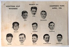 Heart midlothian 1956 for sale  EDINBURGH