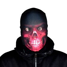 Máscara facial de Halloween Clearance Red Grim Reaper | Tecido de lycra Faceskinz | Venda comprar usado  Enviando para Brazil