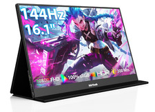 Usado, Monitor portátil para jogos HotYeah 16,1"" 144Hz 1080P FHD USB-C tela HDMI comprar usado  Enviando para Brazil