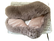 Tan faux fur for sale  ELLESMERE PORT