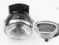 Black aluminium headlight d'occasion  Expédié en Belgium