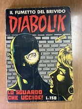 Diabolik ingoglia originale usato  Pontecagnano Faiano