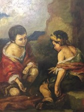 Dipinto antico bartolomé usato  Torino