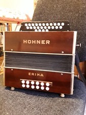 Hohner erika melodeon for sale  BARNSTAPLE