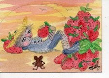 Aceo original acrylic for sale  Southwick