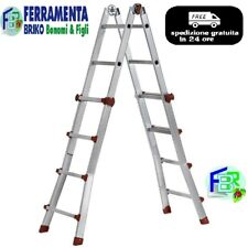 Scala alluminio telescopica usato  Nettuno