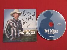 NED LeDOUX FOREVER A COWBOY 2016 5 TRK EP AUTOGRAPHED CD IN SLEEVE COUNTRY MUSIC comprar usado  Enviando para Brazil
