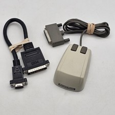 Mouse serial vintage retrô anos 80 Microsoft 2 botões 25 pinos com adaptador de 9 pinos , usado comprar usado  Enviando para Brazil