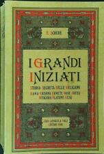 Grandi iniziati schure usato  Italia
