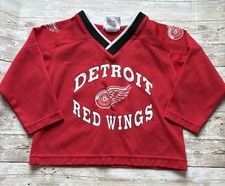 Camiseta vermelha vintage NHL Detroit Redwings infantil tamanho 4 gol vencedor comprar usado  Enviando para Brazil
