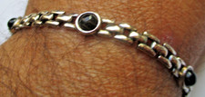 Bracelet couleur argent d'occasion  Perros-Guirec