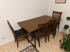 Dark wood table for sale  LONDON