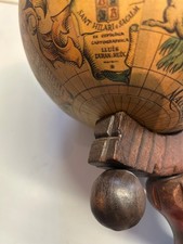 Vintage globus holzständer gebraucht kaufen  Berlin