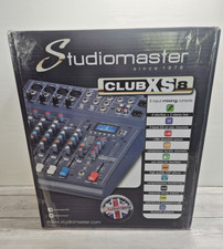 Studiomaster clubxs8 professio for sale  BIRMINGHAM