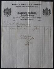 Facture paris 1855 d'occasion  Nantes-