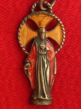 Vintage jesus medal for sale  Angola