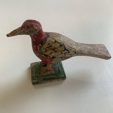 Handgeschnitzter vogel bemalt gebraucht kaufen  Mülheim an der Ruhr