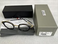 Novo Óculos THOM BROWNE TB-807-D-NVY-GLD-45 Azul Marinho Dourado 45-23-148 RX comprar usado  Enviando para Brazil