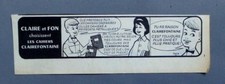 Publicite ancienne advert d'occasion  Mussidan