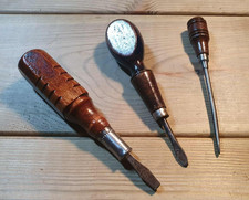 Vintage wooden handled for sale  SWANSEA