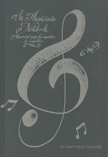 Musician notebook manuscript for sale  El Dorado