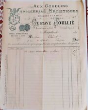 Facture gustave fouillié d'occasion  Béziers