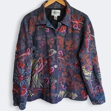 Chico denim embroidered for sale  Meshoppen