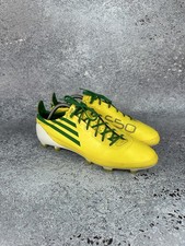 Adidas Adizero Brasil F50 2010 Botas Amarelas Futebol/Moccer Masculino TAM 10, EU 44 comprar usado  Enviando para Brazil
