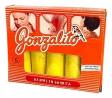 Barras de Azufre Azufre en barra Barritas de Azufre SulfuRelief Gonzalito comprar usado  Enviando para Brazil