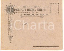 1910 seminario padova usato  Milano