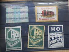 Streichholzetiketten lot ddr gebraucht kaufen  Biederitz
