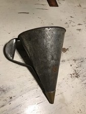 Galvanized brass funnel for sale  White Lake