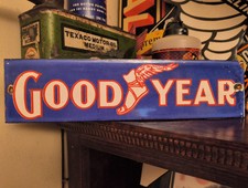 Goodyear tires porcelain for sale  La Follette