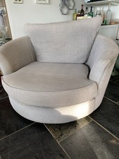 Grey swivel cuddle for sale  CHEPSTOW