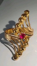 Goldring arabisches gold gebraucht kaufen  Marbach am Neckar