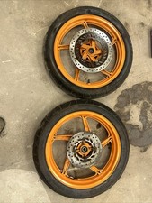 Honda cbr125 orange for sale  DONCASTER