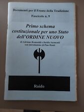 Primo schema costituzionale usato  Castro