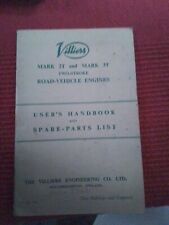 Villiers 3t handbook for sale  NANTWICH