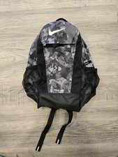 Mochila Nike Max Air camuflagem preta cinza alça de borracha logotipo esportes escolares comprar usado  Enviando para Brazil